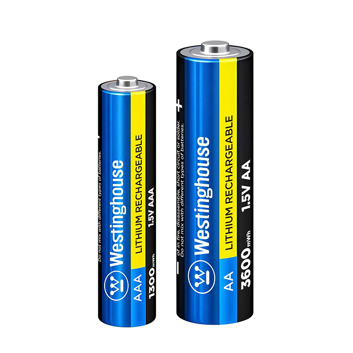 1.5V AA / AAA Li-ion Rechargeable Batteries 